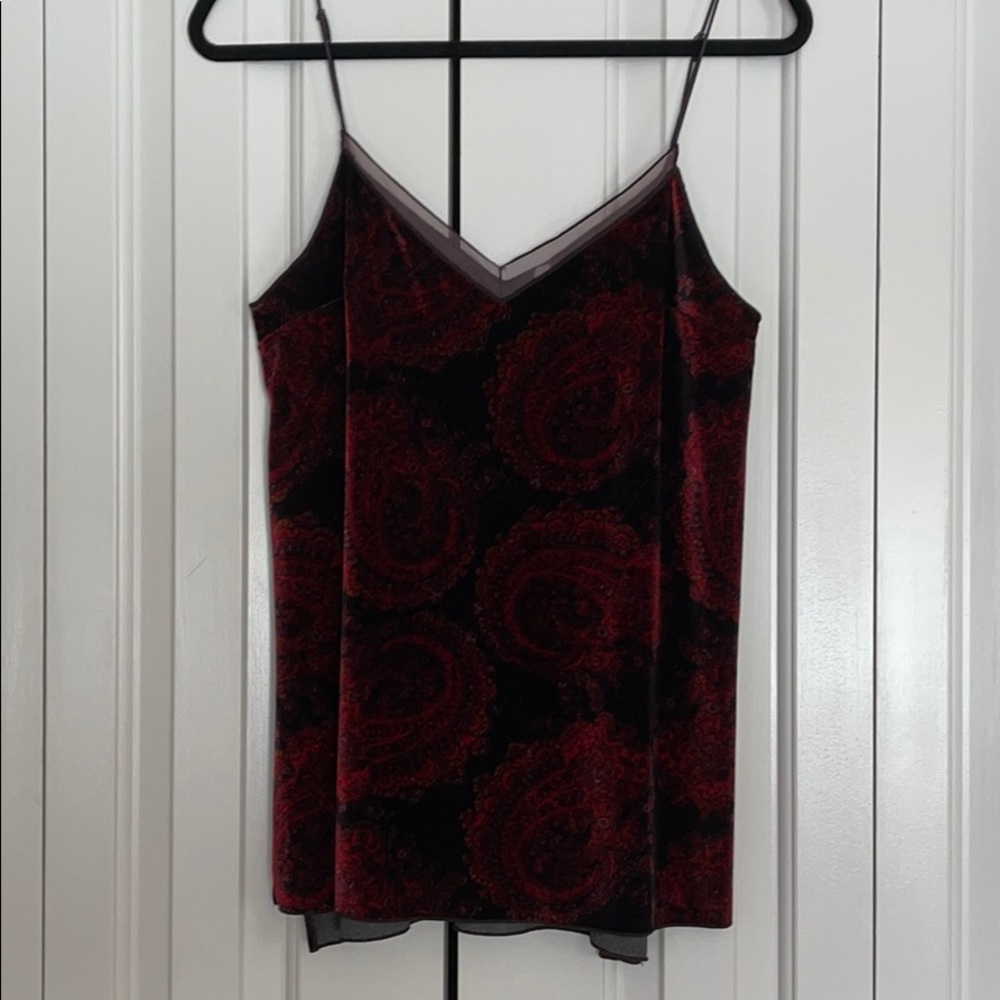Free People velvet tank